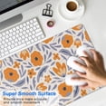 thumbnail image 4 of Long Mouse Pads for Desk,Pioneer Flower Floral Print Pattern Desk Mats on Top Of Desks, Desk Mouse Pad Extra Large with 3mm Non-Slip Base and Stitched Edge for Gaming,Office,Work,Home 31.5"x11.8", 4 of 6
