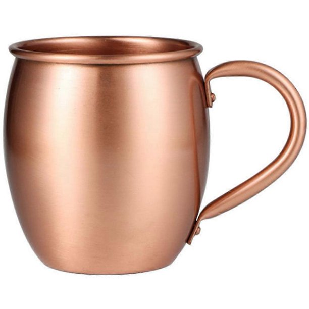 530ML 100% Pure Copper Mug Moscow Mule Mug D Cup Cocktail Cup Pure Copper Mug Restaurant Bar Cold
