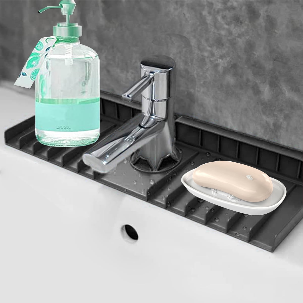 Silicone Sink Faucet Pad Kitchen Faucet Water Catcher Mat Faucet