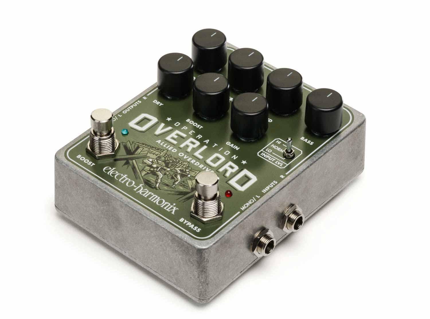 Electro-Harmonix Operation Overlord Overdrive Pedal