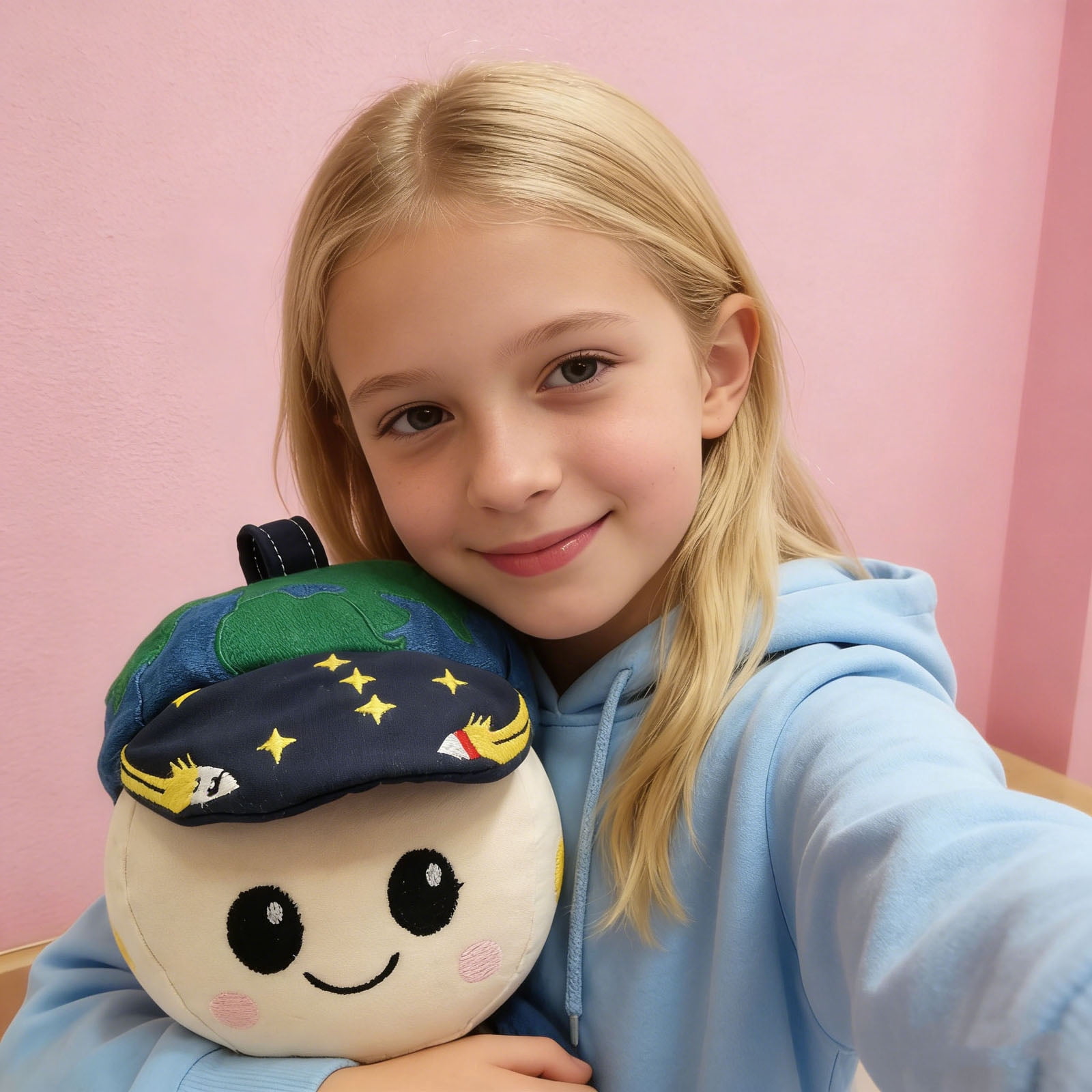 Rise Plush Toy,Artemis II Moon Mission Commemorative Edition, for Space Exploration Fans