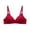 Red, variant on Tbopshirt Wireless Bras for Women Plus Size,Stretch Push-Up Womens Bras Adjustable Shoulder Straps,Women's Bra Soild Wire Free Underwear Everyday Small Cup Underwear