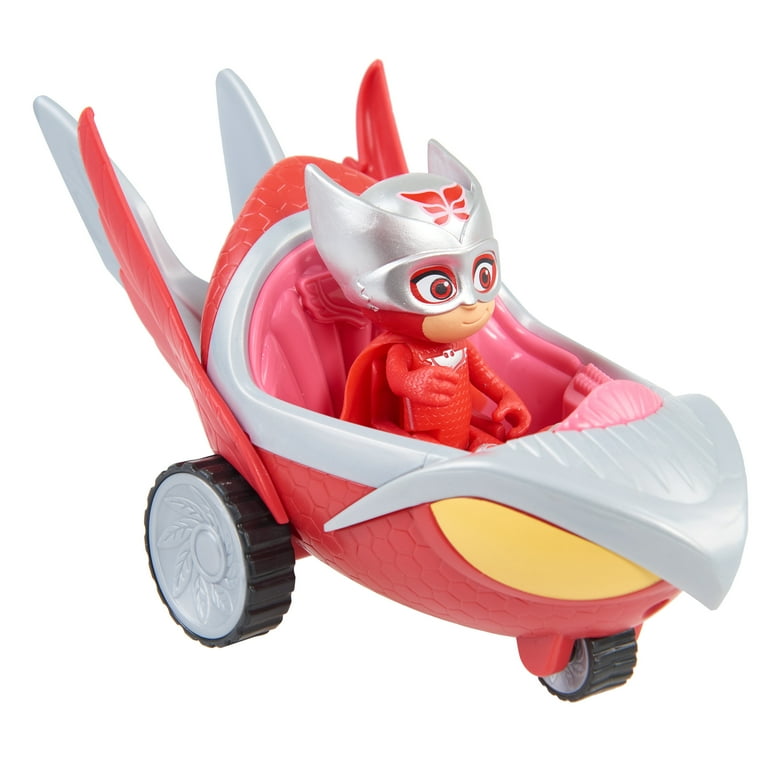 PJ Masks Turbo Blast Vehicles - Owl Glider & Owlette Figure