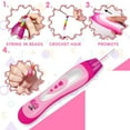thumbnail image 6 of Jocossol Hair Beader Jewellery Kits for 3-10 Year Old Girls Beaded Hair Braiding Machine for 4 5 6 Year Old Girls Hair Accessories Kits Birthday Gift for Kids Age 8 9 10, 6 of 6