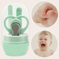 thumbnail image 5 of Ensemble de Coupe-Ongles pour Bébé, Kit de Manucure pour Bébé avec Étui Mignon, 5 of 5