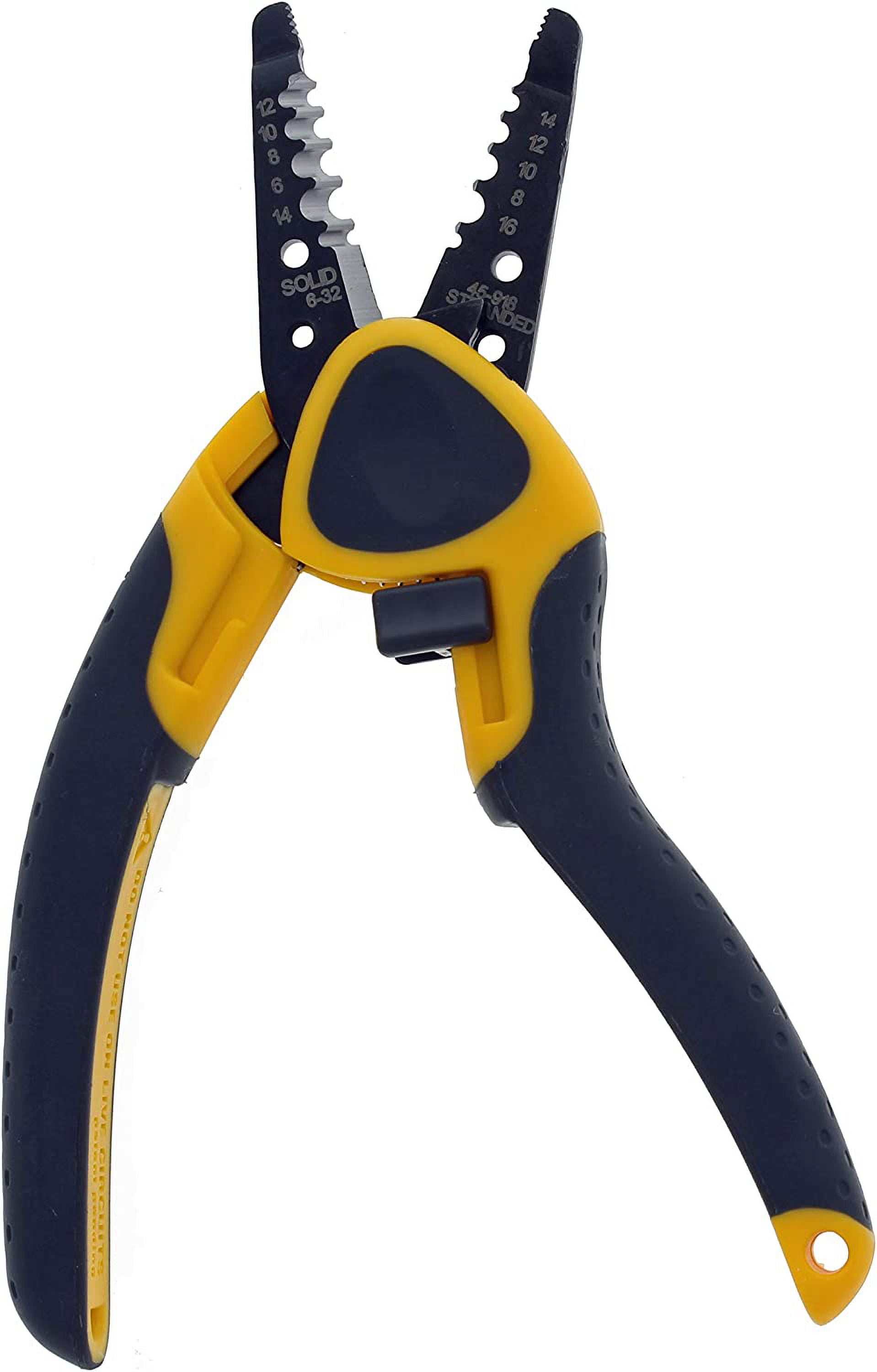 45-918 - Kinetic Reflex T-Stripper Wire Stripper 12-20AWG Stranded - (Pack of 1)