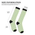 thumbnail image 4 of Pofeuu Green Avocado Print Compression Socks for Women & Men Circulation - Best Support for Nurses,Running,Athletic,Sports, 4 of 7