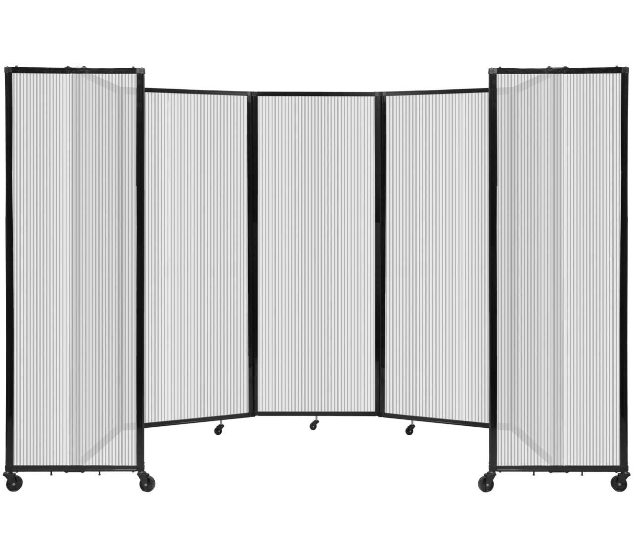 Versare Polycarbonate Room Divider 360 Portable Wall Partition