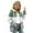 Green, variant on Kids Fleece Coat Long Sleeve Coat Hoodies Zip Up Sweatshirt Winter Coat Size 9-10 Years Girls Clothes