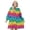 Animal Paw Prints Rainbow Pattern, variant on Dachshund and Bone Orange Pattern Oversized Sherpa Fleece Wearable Blanket Hoodie, Double-Sided Warm Fuzzy Pullover with Super Pockets for Women & Men
