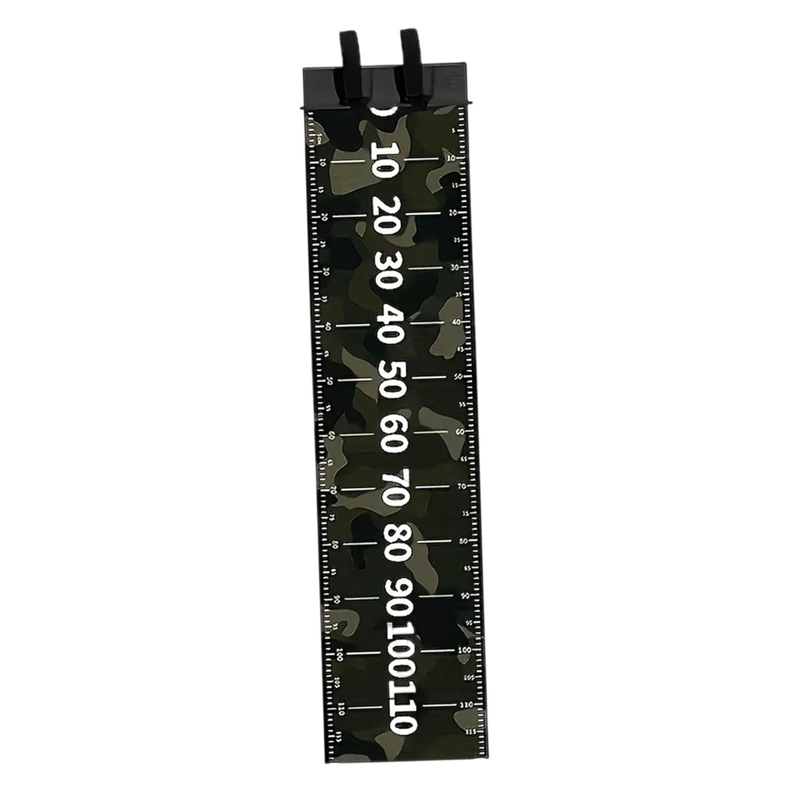 koolsoo Ruler Portable with Bump Board Accurate Saltwater with Scale Length 47 in Measuring Tape for Deck Boat ing Boat 30x120cm