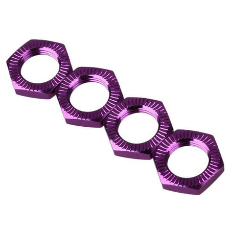 

17mm Upgrade Wheel Hex Hub Nut Cover N10177 for RC1:8 Model Car Purple