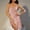 Pink, variant on Womens Nightgowns Nightgown For Women sleepwear Satin Chemise sleepwear Nightie Full Slips Sleep Dress Slips Sleepwear