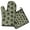 Green Bigfoot Pattern, variant on Green Bigfoot Pattern Kitchen Oven Mitt and Pot Holder Sets 2 Pcs for Baking, Cooking and Grilling, Heat Resistant Up To 392 °F