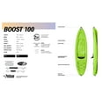 Pelican Boost 100 10ft Sit On Top & One Person Kayak, Green