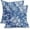 Blue Floral, variant on Blue Floral Pillow Covers 18x18 Inch Vintage Flower Blue White Decorative Throw Pillow Covers Set of 2 Chinoiserie Pillowcases Cotton Linen Square Cushion Covers For Couch Bed Sofa Chair Car Decor