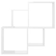 thumbnail image 4 of vidaXL Wall Cube Shelf Home Floating Shelf Wall Rack Engineered Wood, 4 of 5