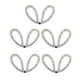 thumbnail image 1 of 5 piezas de de conejo de aleación de de imitación con adornos de espalda plana para decoración de envoltura de regalos de fiesta de b Zulema Aleación Rhinestone Craft Button, 1 of 8