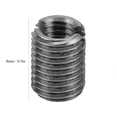 thumbnail image 4 of Insert Nut Repair Sleeve Set Male Thread Nut 10Pcs Insert Nut Fine Pitch Male Thread Repair Small Slotting Stainless Steel Sleeve Set, 4 of 8
