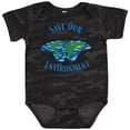 thumbnail image 3 of Inktastic Save Our Environment Earth Butterfly Boys or Girls Baby Bodysuit, 3 of 5