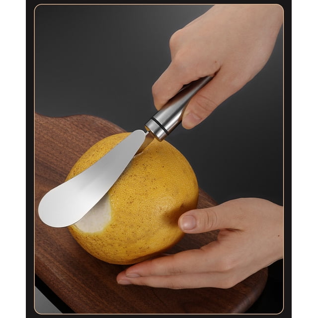 Herramienta peladora de naranjas de acero inoxidable - El mejor cuchillo para cítricos y pelar pomelo fácilmente