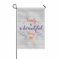 thumbnail image 4 of Welcome to Our Home Spring Summer Autumn And Winter Decorative Garden Flag, Home Outside Decorations, Flower Farmhouse Outdoor Small Decor 12×18, 4 of 5