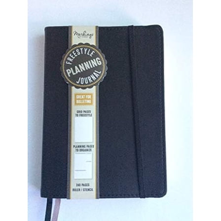 Freestyle Planning Journal - Black$$Office