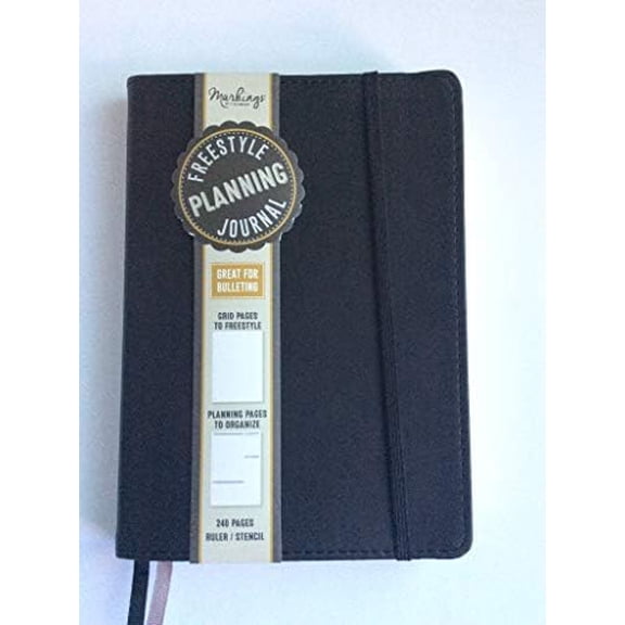 Freestyle Planning Journal - Black$$Office