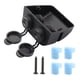 thumbnail image 1 of Sidaley Enchufe de automático de nailon ABS, tapa impermeable desmontable de carga rápida, adaptador de carga de 10-30V, toma de corriente Paneles de instrumentos para automóviles Sidaley  VI017311-00B, 1 of 6