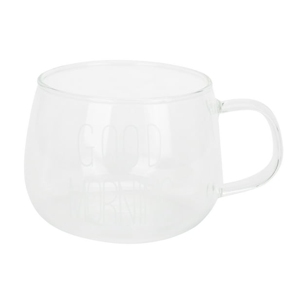 Taza de Café de Borosilicato Transparente NikouMX