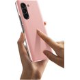 thumbnail image 6 of Compatible with Samsung Galaxy Z Fold 5 Case Mirror View Clear Glitter Leather Flip Case with Kickstand Luxury with Stand Design Shockproof Case for Samsung Galaxy Z Fold 5 Mirror Rose Gold, 6 of 10