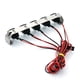 thumbnail image 5 of Modelo de luces de material, Kit de accesorios para lámpara de techo con luz LED, reemplazo de 5 luc Abody tipo 2-5pcs luces, 5 of 6