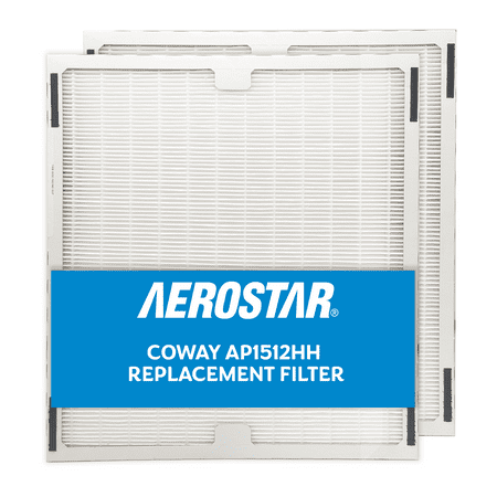 

Aerostar Replacement Purifier Filter for Coway AP1512HH Mighty Air Purifier 2PK
