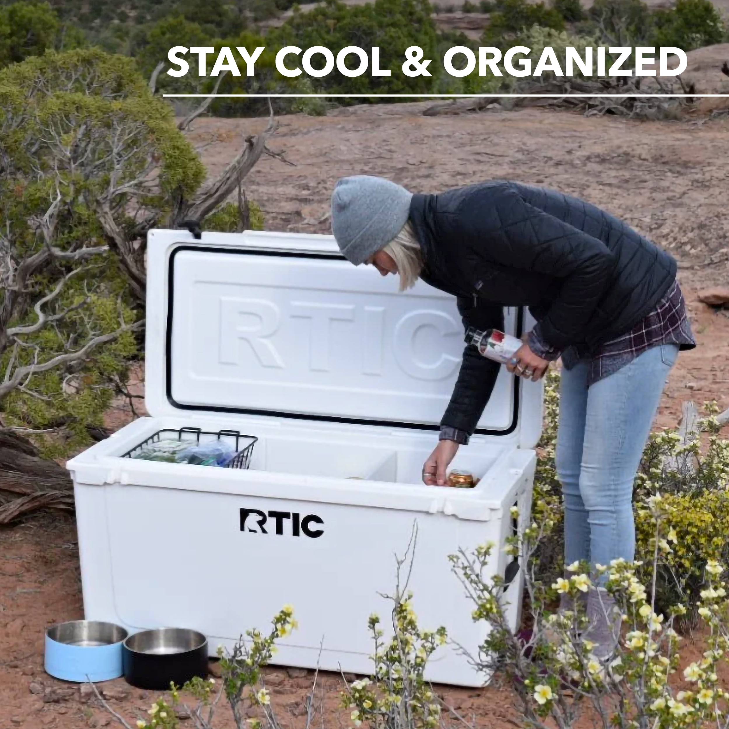 RTIC Cooler Basket, 110 QT Ultra-Tough Cooler, Basket for Ice