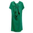 thumbnail image 5 of Vestido largo bohemio con cuello en V, corte en A y volantes en capas para mujer - Vestido de verano con estampado floral y largo hasta los tobillos, 5 of 5