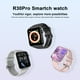 thumbnail image 3 of Smartwatch Reloj inteligente IOWODO R30 Pro Smartwatch SpO2 IP68 Bluetooth Smart Watch, 3 of 4