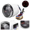 thumbnail image 4 of Universal 52mm Marine Pointer Tachometer Gauge with Red Backlight, High Precision, Low Power Consumption, Easy Installation for Motorcycle Car Truck Boat Gasoline Engine, 4 of 7