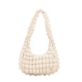 thumbnail image 2 of Bolsa De Hombro Bolso plisado informal para axila, bolso de hombro de diseñador de burbujas para mujer, monederos Likrtyny Para Estrenar, 2 of 8