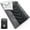 Black/Silver, variant on General Backpacking Sleeping Bag – XXL, Double and Single Sizes - Lightweight Warm & Cold Weather Sleeping Bags for Adults, Kids & Couples – Ideal for Hiking, Camping & Outdoor Adventures