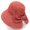 Rust red, variant on Lafite Straw Hat Bow, Sun Hat Ms. Summer Outdoor Sunflow Grand Follow Hat Fashionable Elegant Hat