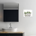 thumbnail image 2 of Stupell Industries Unwind Bathtub with Ferns Wall Plaque Art, design by Lori Deiter, 2 of 7