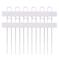 thumbnail image 1 of S SERENABLE 12x Iron Plant Labels Plant Stakes Plant Accessories Weatherproof Reusable Plant White, 1 of 5