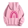 thumbnail image 6 of NinXxx Women's Winter Lined Hoodie Streetwear Sweatshirt Cold Weather Pink XXL, 6 of 7