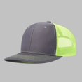 thumbnail image 2 of WMNTST Womens Baseball Caps Color Block Flat Brim Mesh Baseball Caps Casual Style Breathable Sports Hat, 2 of 3