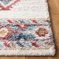 thumbnail image 3 of SAFAVIEH Calista Elouise Southwestern Area Rug, Ivory/Blue, 5'5" x 7'7", 3 of 11