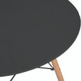 thumbnail image 2 of Mesa Eames Comedor Melamina redonda Negro Mundo In MUNDO IN MESA OSLO, 2 of 8