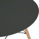 thumbnail image 2 of Mesa Eames Comedor Melamina redonda Negro Mundo In MUNDO IN MESA OSLO, 2 of 8