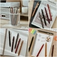thumbnail image 6 of Wrapables Multi-Color Retractable Gel Pen Set (5 pack), 0.5mm Fine Point, for Writing, Journaling, Drawing, Home and Office, Neo-Classic, 6 of 6