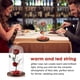 thumbnail image 3 of Beauty And The Beast Rose, Rose Led Light Glass Rose Glass Dome And Red Silk Rose Decoration Valenti, 3 of 4