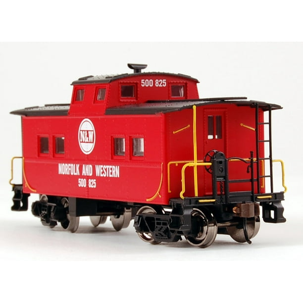 Bachmann 16817 HO Norfolk & Western Northeast-Style Steel Cupola Caboose  #557707 - Walmart.com